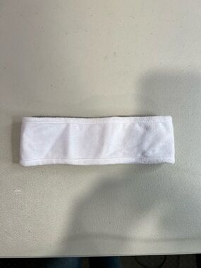 White Terry Headband